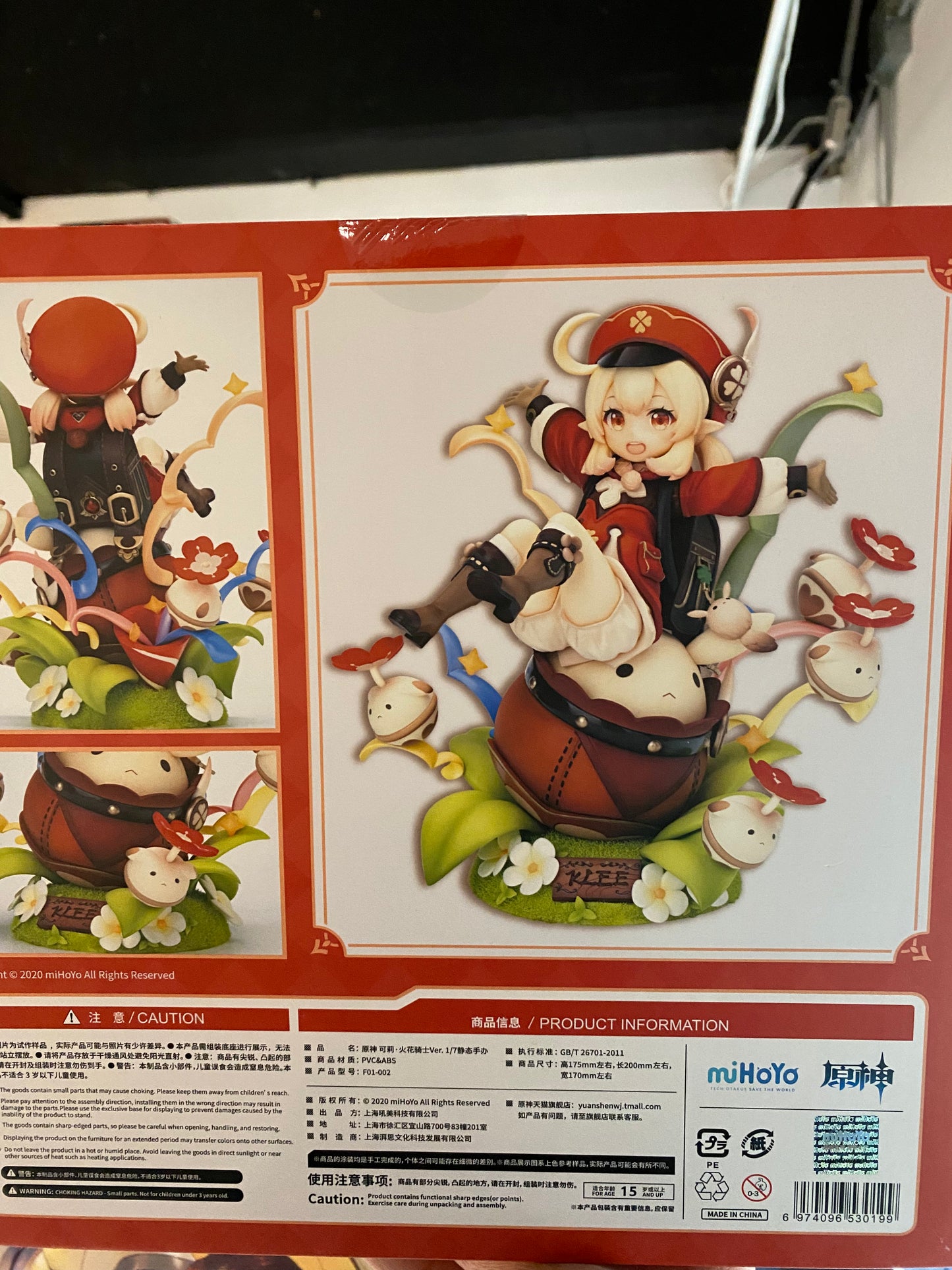 Klee Mihoyo Official Genshin Impact Figure