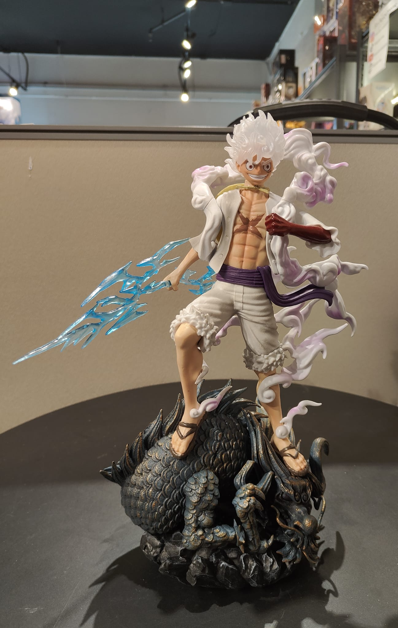 One Piece -Nika/Gear 5 Luffy Figure – flyingraijinotakufactory