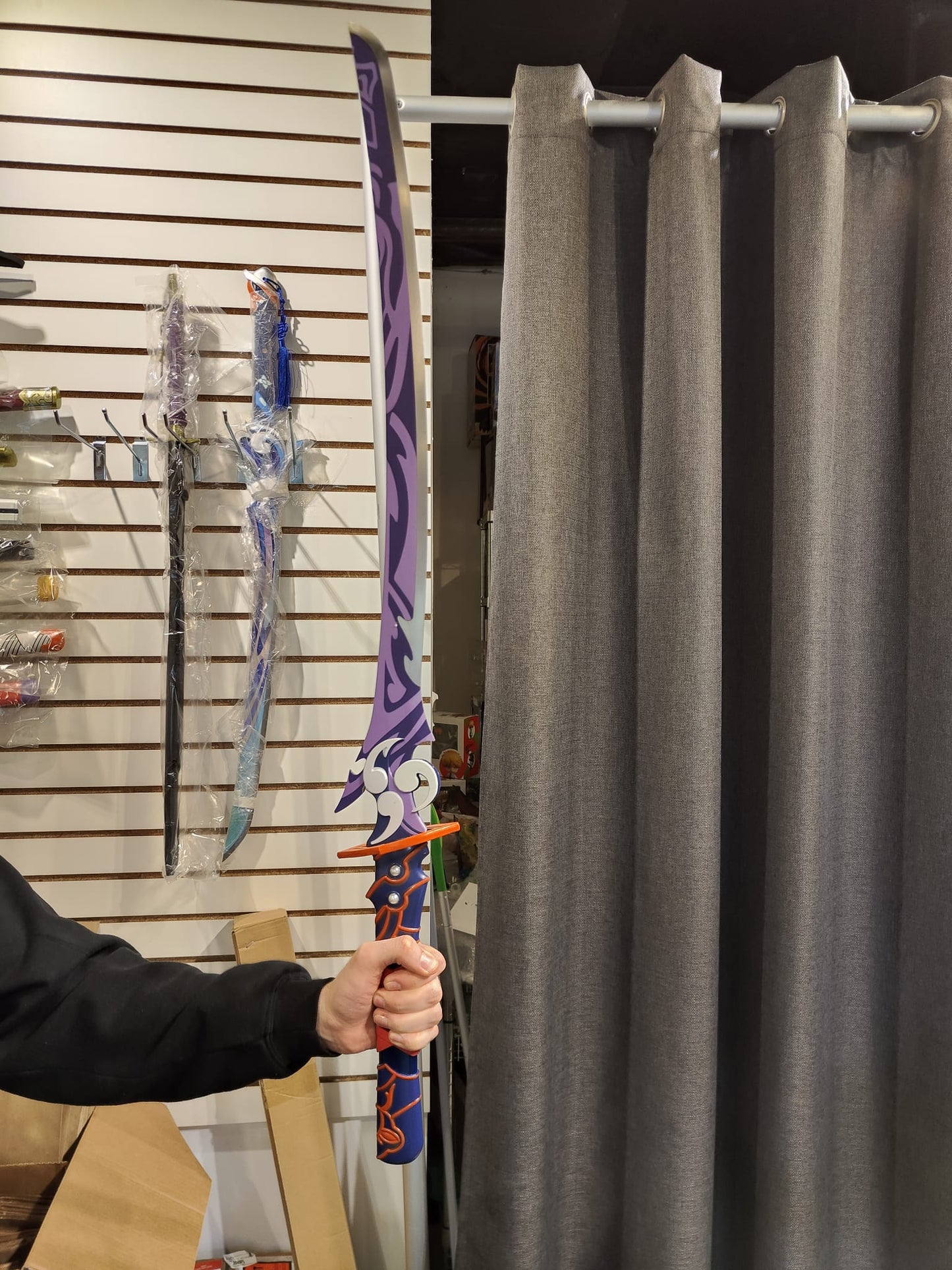 Genshin Impact - Raiden Shogun Metal Sword (Musou no Hitotachi) (Price Does Not Include Shipping - Please Read Description)
