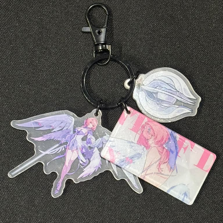 Zenless Zone Zero - Remielle Dan (White Outfit) Acrylic 3 Piece Keychain