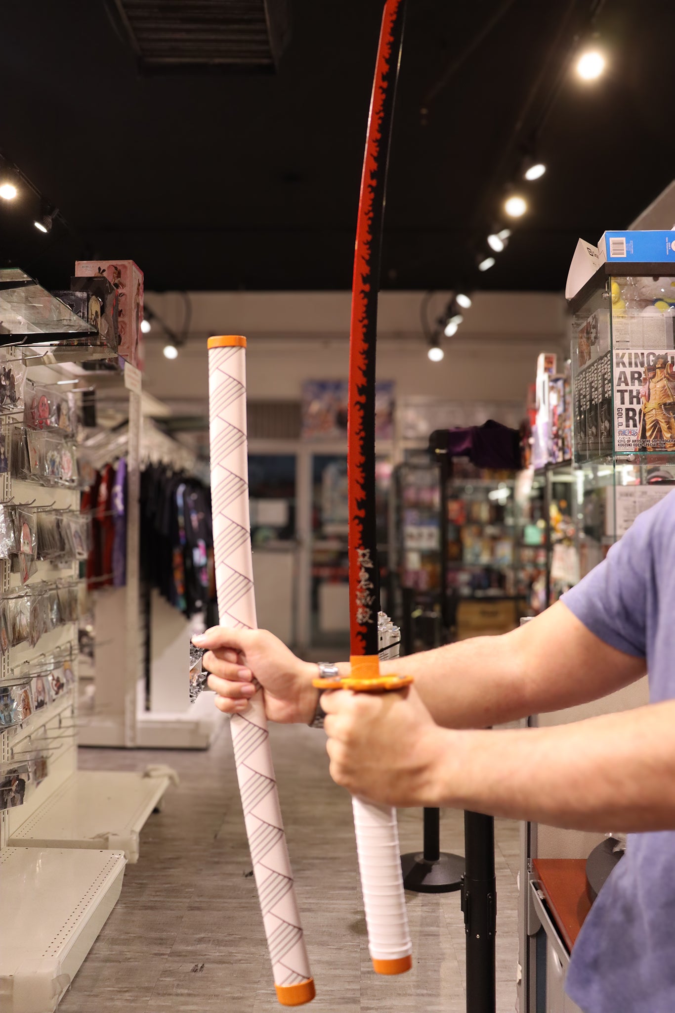 Demon Slayer - Kyojuro Rengoku Metal Sword (Flame Hashira) (Price Does Not Include Shipping - Please Read Description)
