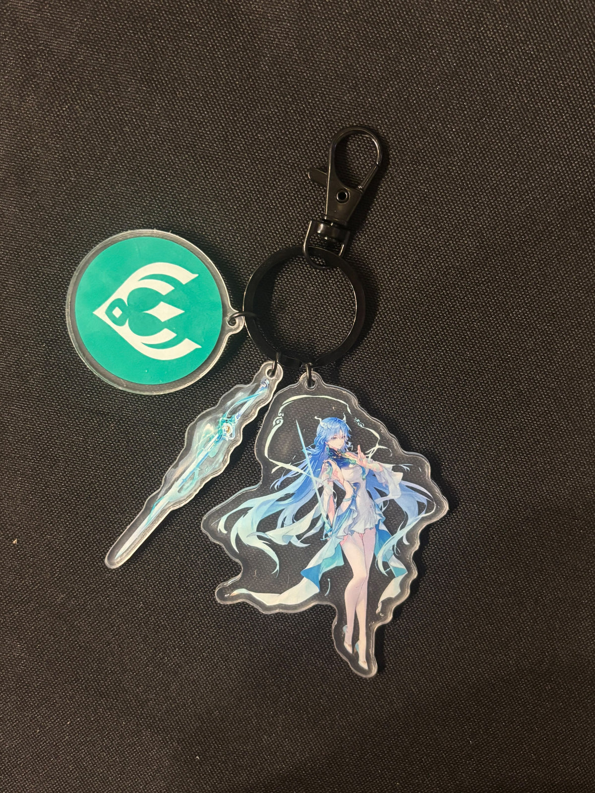 Wuthering Waves - Qingxiao Acrylic 3 Piece Keychain