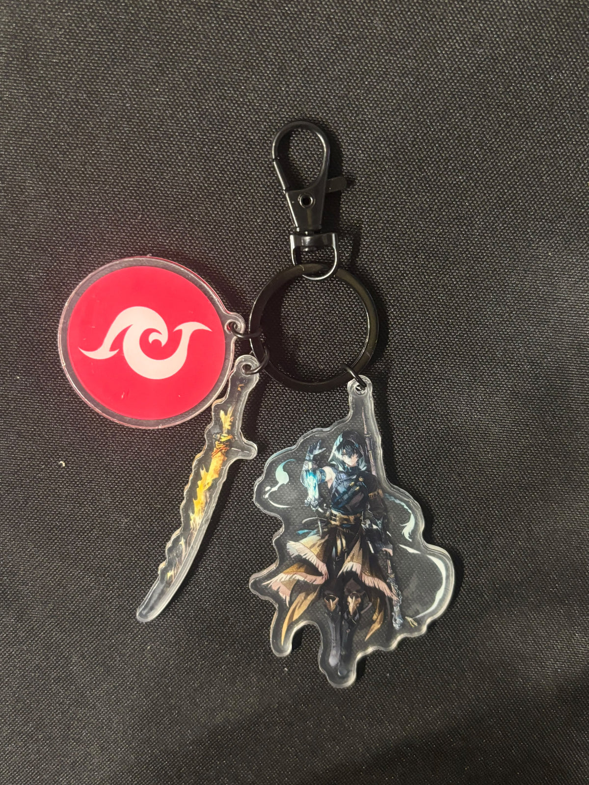 Wuthering Waves - Jingran Acrylic 3 Piece Keychain