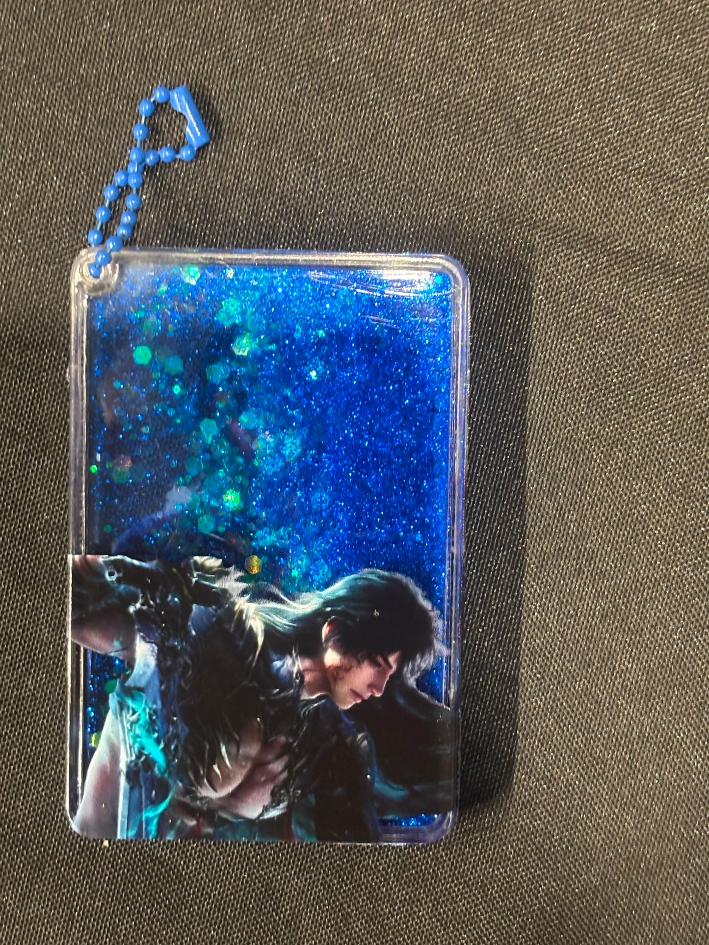 Love and Deepspace - Caleb Style 5 Acrylic Glitter Keychain