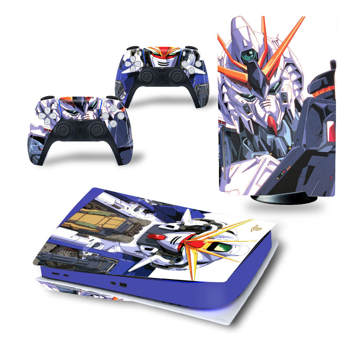 Gundam 4 PS5 Sticker (Please Read Description) – flyingraijinotakufactory