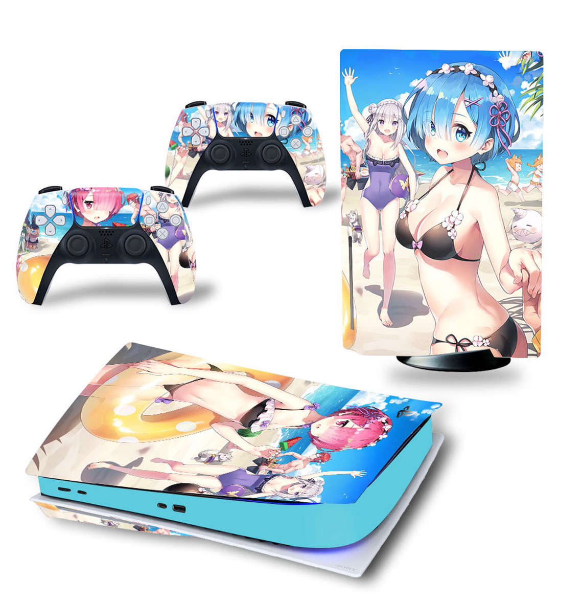 Re Zero Rem 1 PS5 Sticker (Please Read Description)