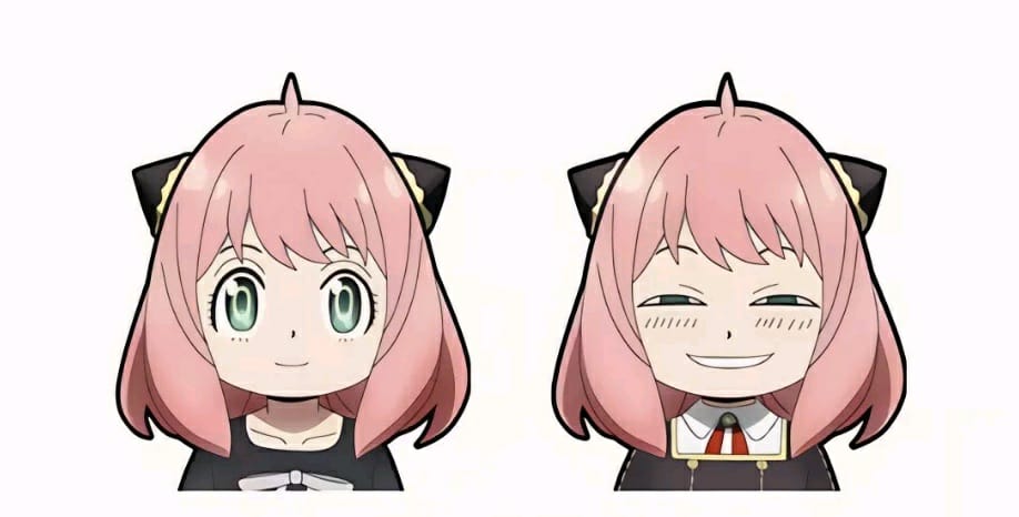 Spy X Family - Anya 3D Decal (Please Read Description)