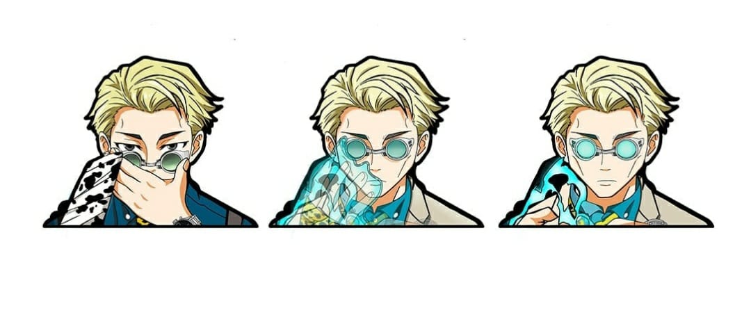 Jujutsu Kaisen - Kento 3D Decal (Please Read Description)