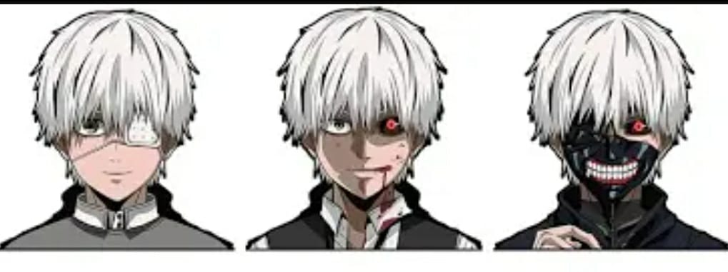 Tokyo Ghoul - Kaneki Ken 3D Decal (Please Read Description)