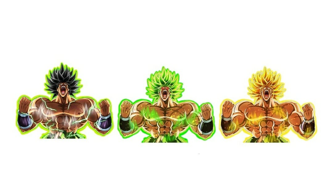 Super Saiyan Broly Stickers for Sale