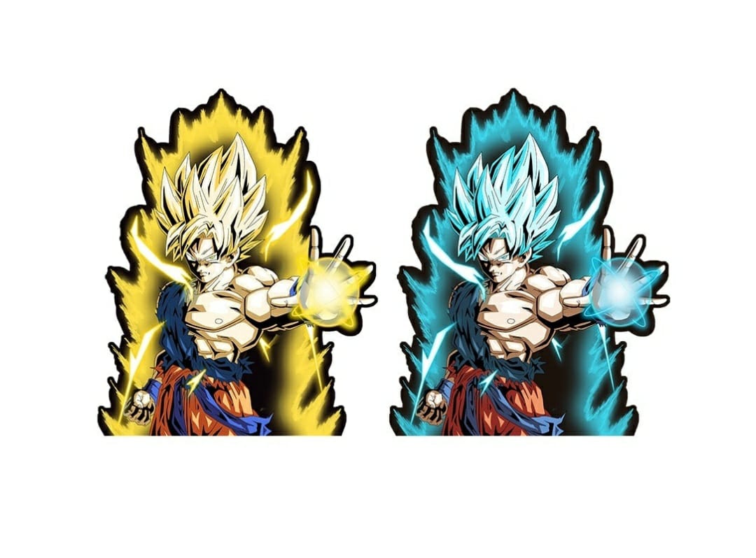 Dragon Ball Z - Goku 3D Decal (Please Read Description)