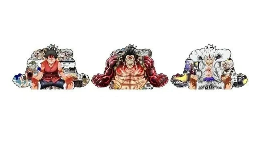 One Piece - Luffy 3D Decal (Please Read Description)