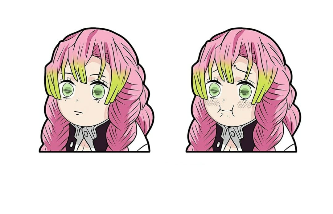 Demon Slayer - Mitsuri 3D Decal (Please Read Description)