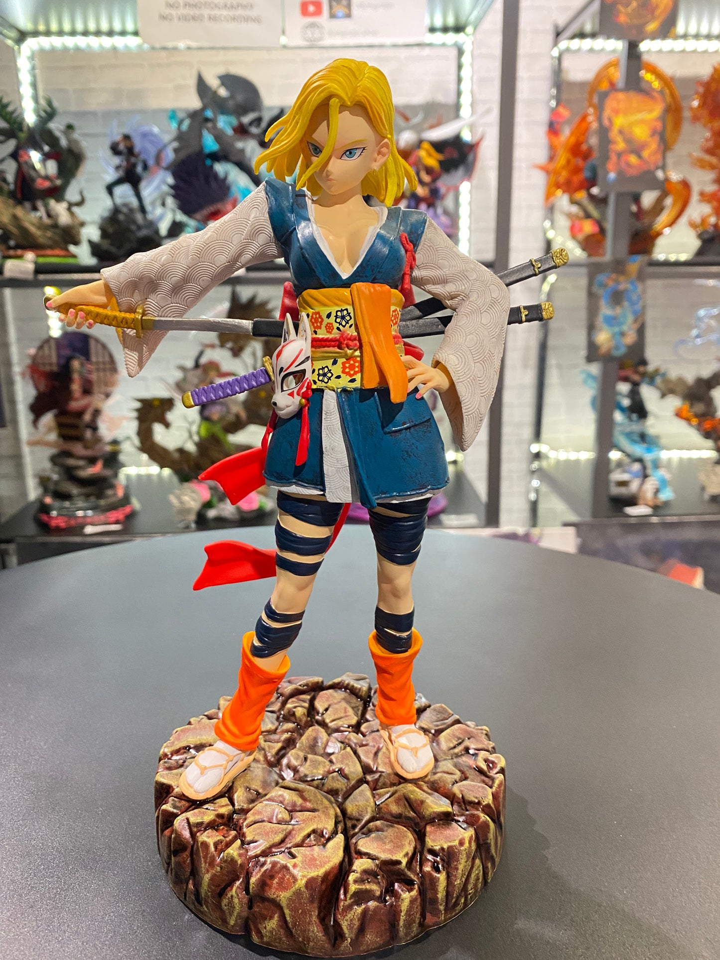Dragon Ball Z - Android 18 Samurai Figure
