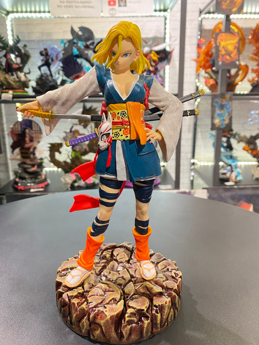 Dragon Ball Z - Android 18 Samurai Figure