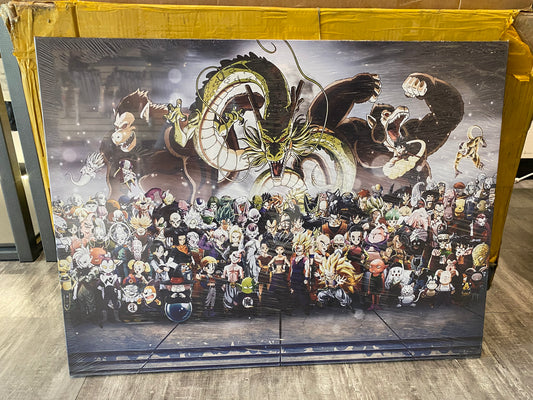 DBZ Cast Wall Art 32x24