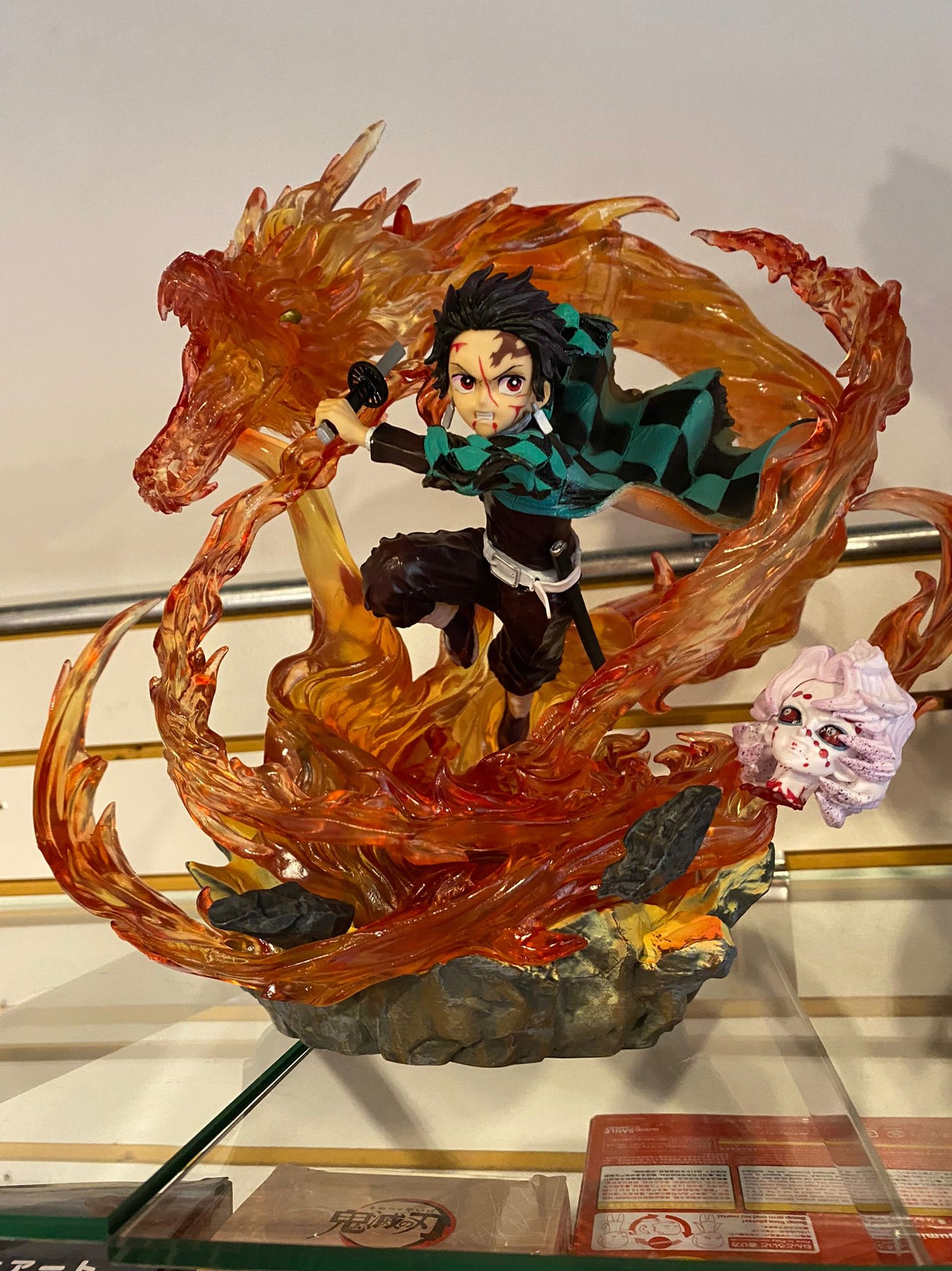 Demon Slayer - Tanjiro HinoKami Kagura LightUp Figure