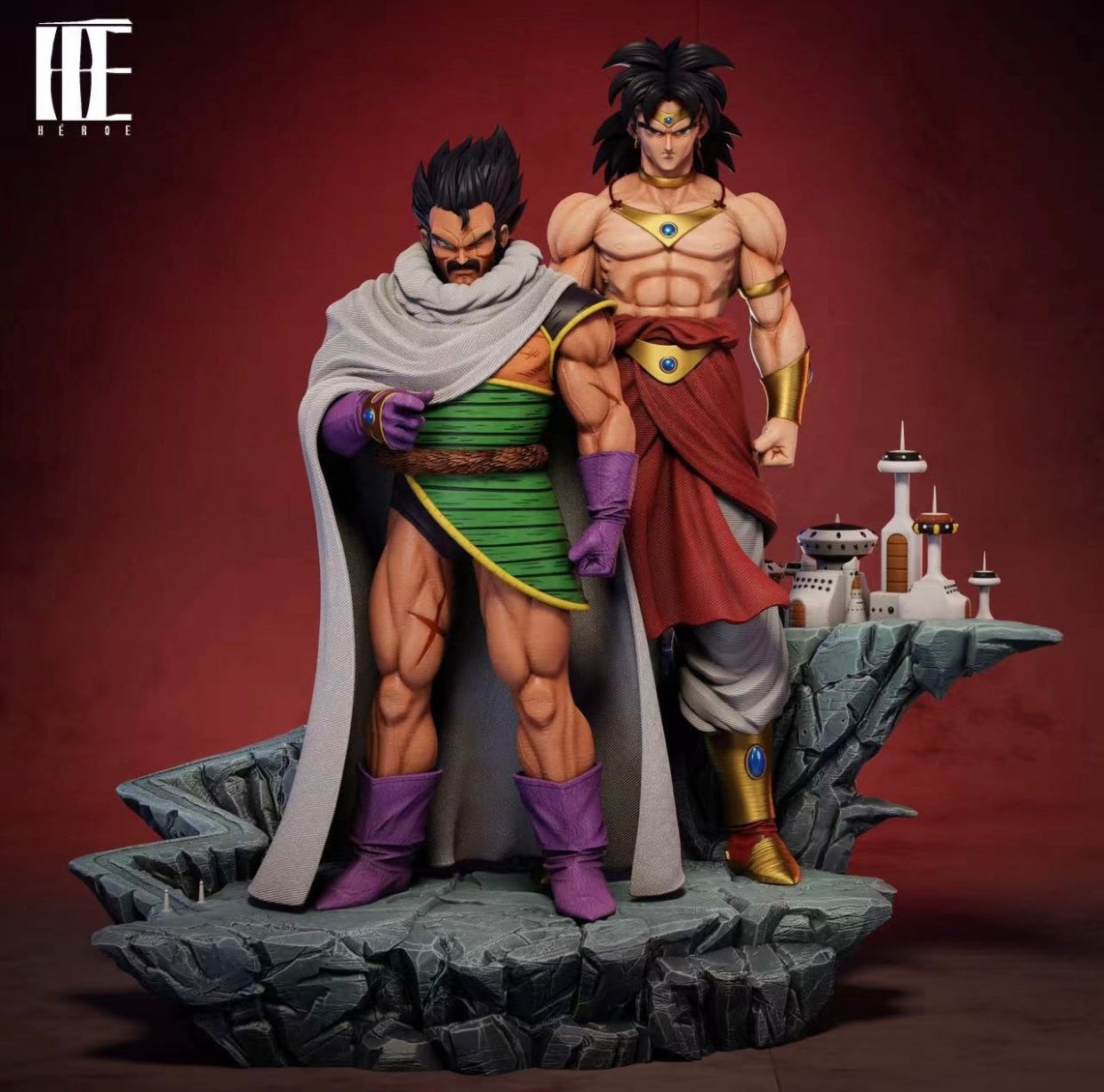 [PRE ORDER] Dragon Ball Z - Heroe Collectibles - Broly and Paragus(Price does not include shipping - Please Read Description)