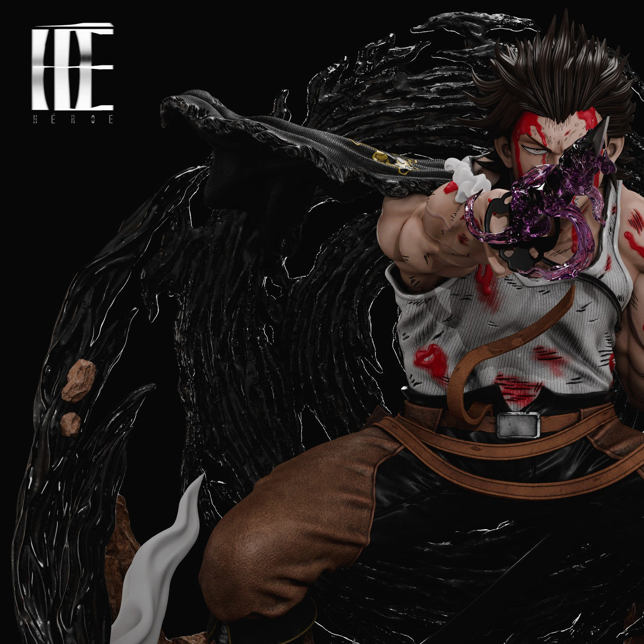 [PRE ORDER] Black Clover - Heroe Collectibles Studio - Yami (Price does not include shipping - Please Read Description)