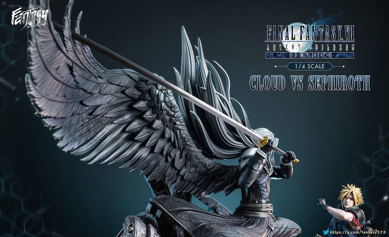 [PRE ORDER] Final Fantasy - Fantasy Studio - Cloud Vs Sephiroth 1/4th Scale (Price does not include shipping - Please Read Description)