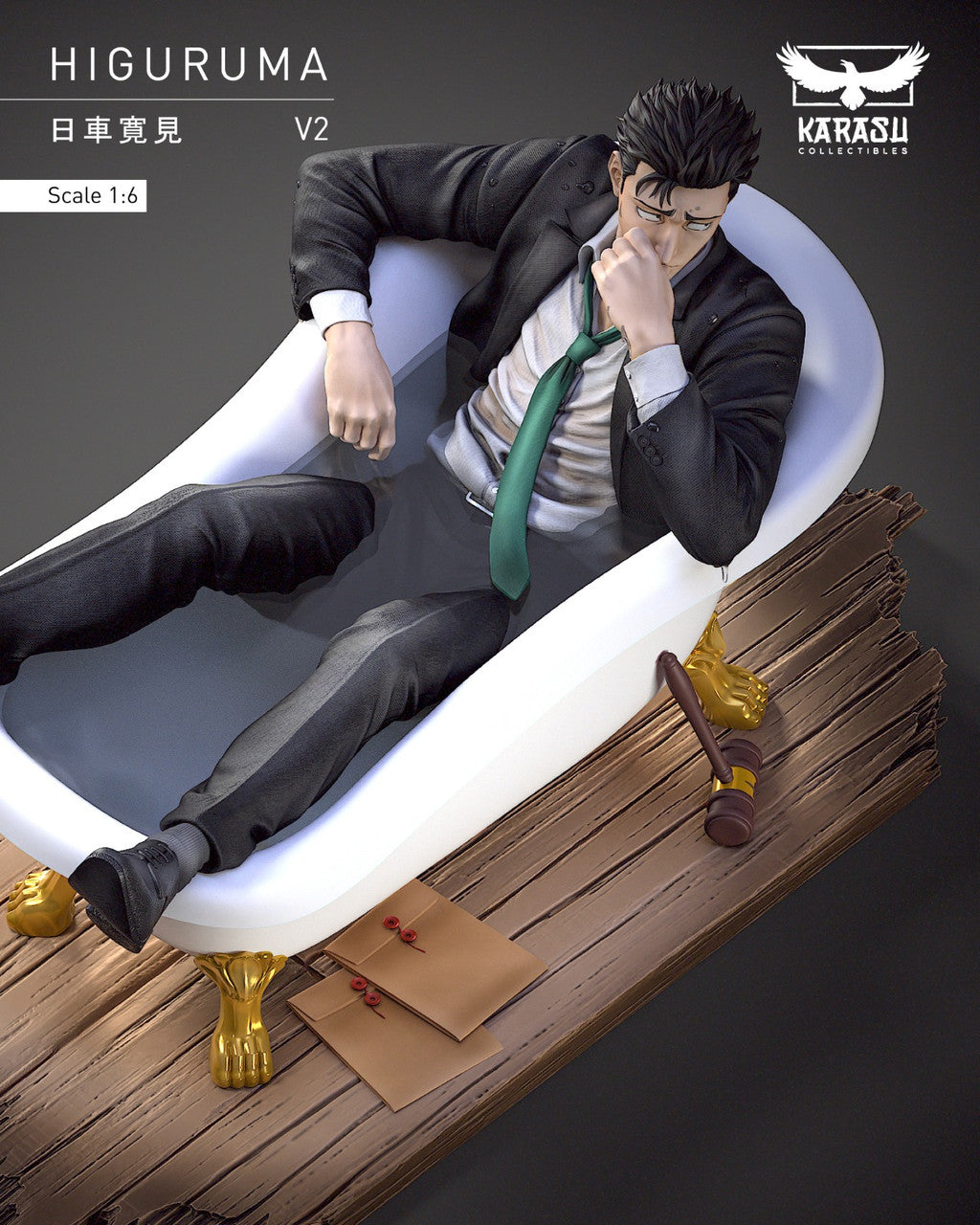 [PRE ORDER] Jujutsu Kaisen - Karasu Collectibles Studio - Higuruma 2.0 (Price does not include shipping - Please Read Description)