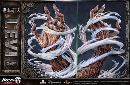 [PRE ORDER] Attack On Titan - Three Artisan Studio - Levi Ackerman (Price does not include shipping - Please Read Description)