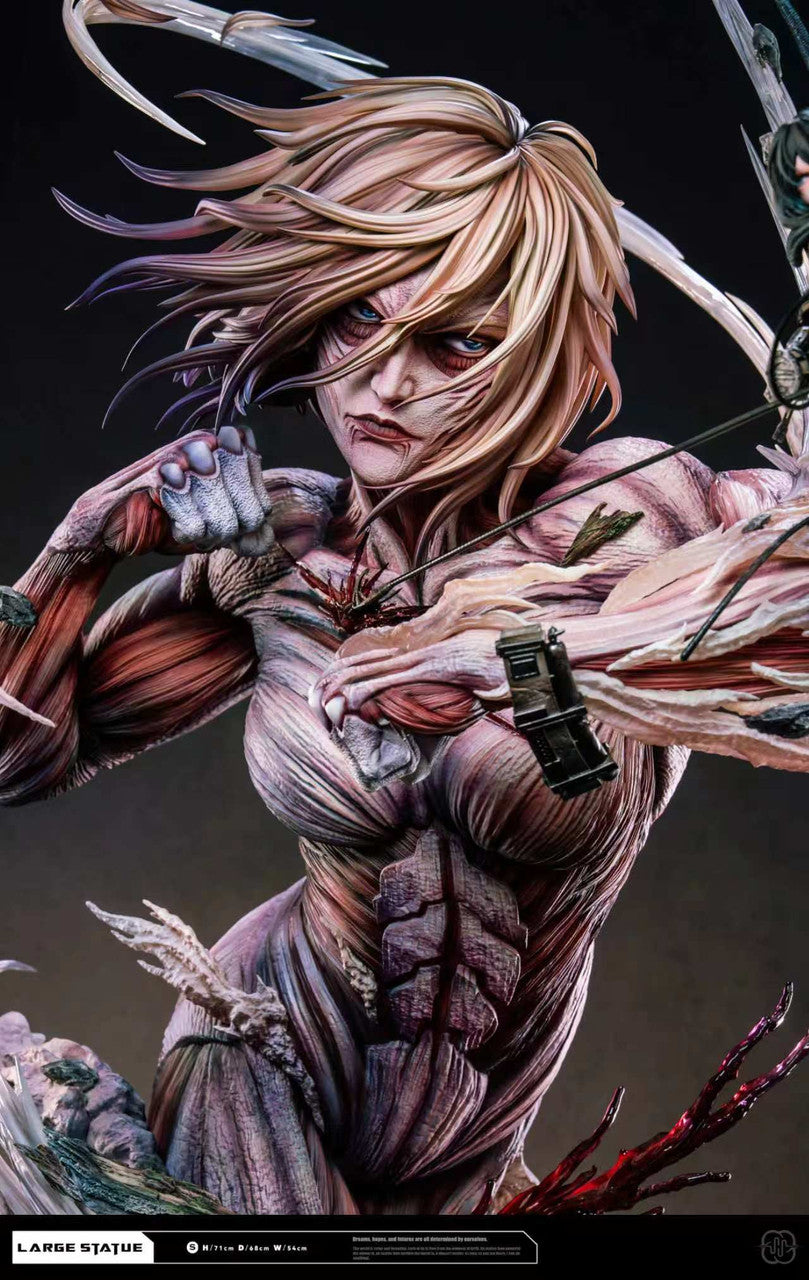 PRE ORDER] Attack On Titan - Hertz Studio - Attack Titan & Female