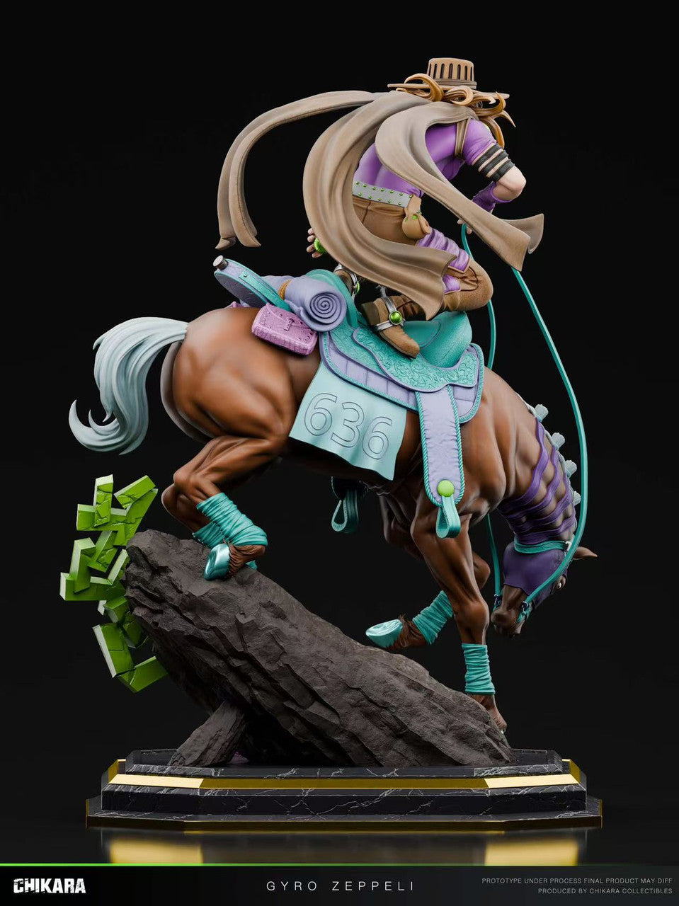 [PRE ORDER] JoJo's Bizarre Adventure - Chikara Studio - Gyro Zeppeli (Price does not include shipping - Please Read Description)