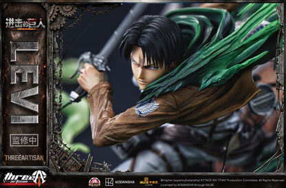 [PRE ORDER] Attack On Titan - Three Artisan Studio - Levi Ackerman (Price does not include shipping - Please Read Description)