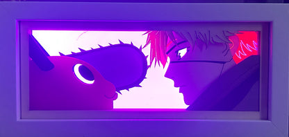 [MADE TO ORDER]Chainsaw Man - Denji & Pochita Light Box (Shipping Calculated At Checkout)