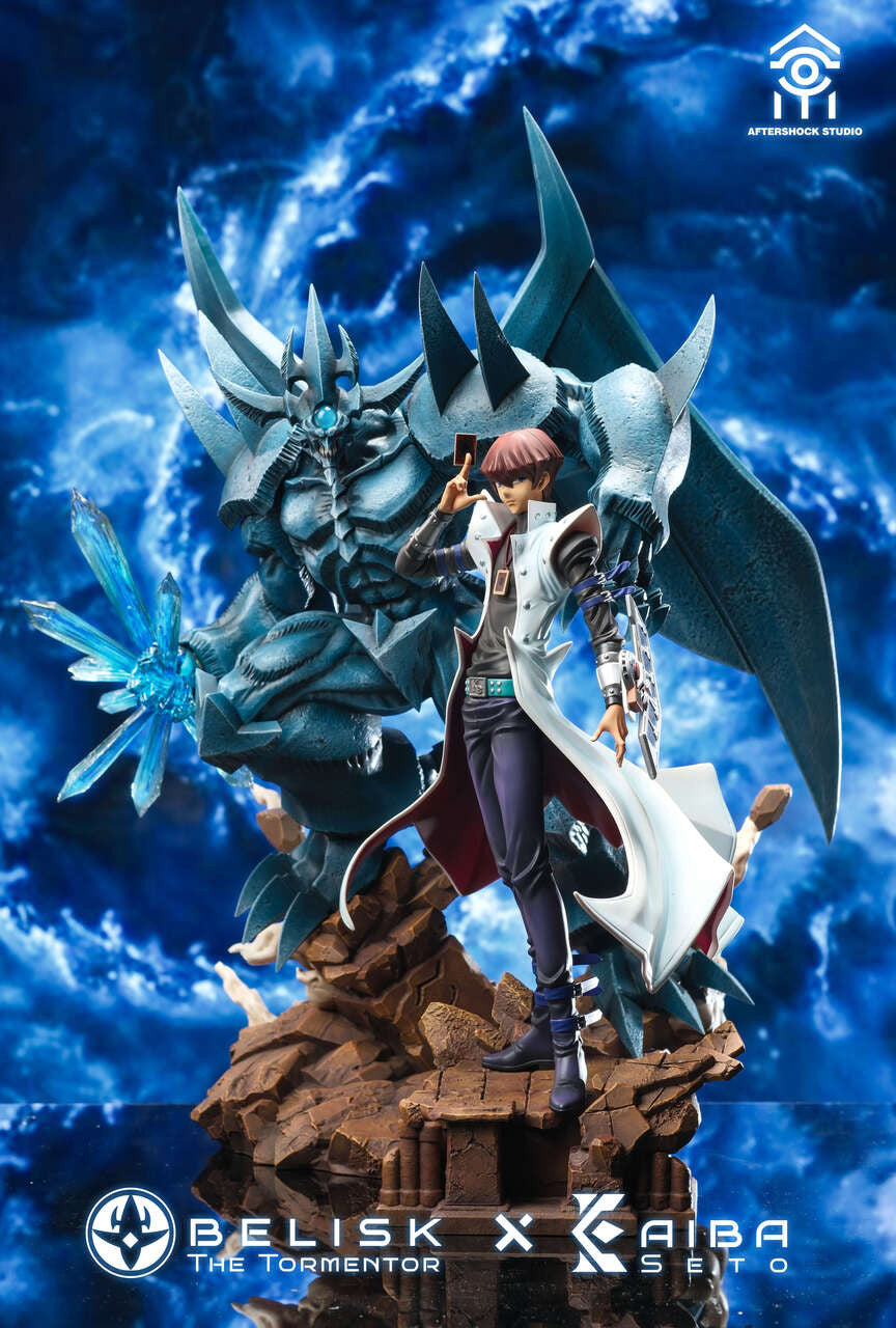 [PRE ORDER] YuGiOh - Aftershock Studio - Seto Kaiba & Obelisk The Tormentor (Price does not include shipping - Please Read Description)