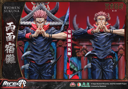 [PRE ORDER] Jujutsu Kaisen - Three Artisan Studio - Ryomen Sukuna (Price does not include shipping - Please Read Description)