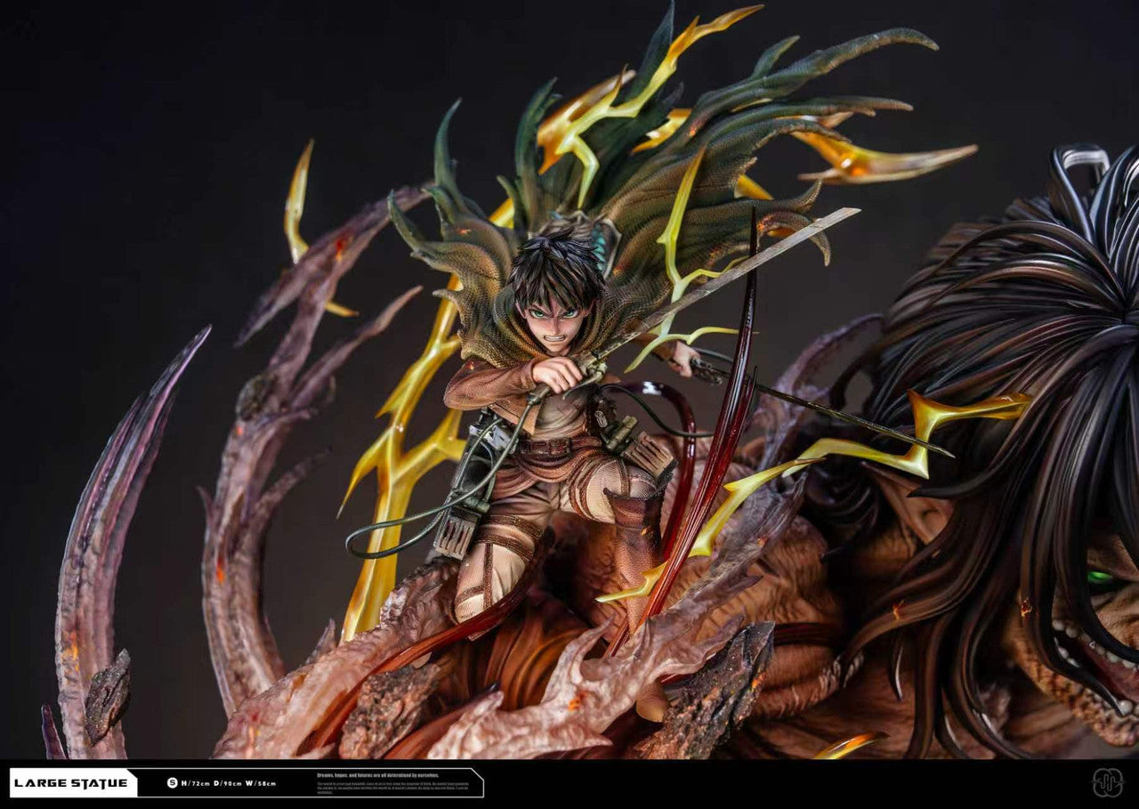 PRE ORDER] Attack On Titan - Hertz Studio - Attack Titan & Female
