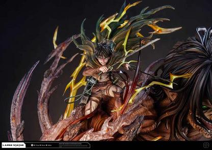[PRE ORDER] Attack On Titan - Hertz Studio - Attack Titan & Female Titan (Price does not include shipping - Please Read Description)