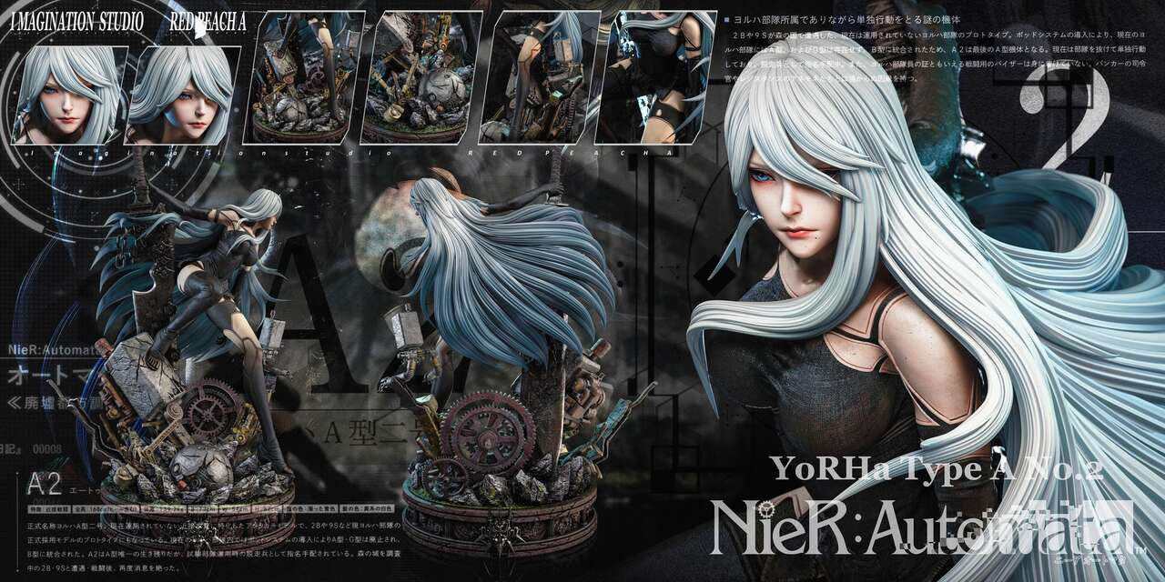 [PRE ORDER] Nier Automata - Imagination Studio & Red Peach A Studio - A2 (Price does not include shipping - Please Read Description)