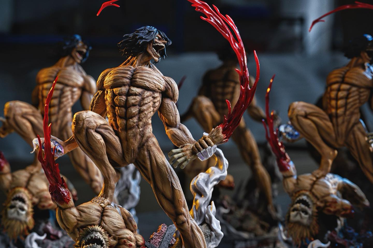 [US STOCK] Attack On Titan - YOYO Studio - Attack Titan Resin Statue