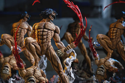 [US STOCK] Attack On Titan - YOYO Studio - Attack Titan Resin Statue