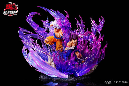 [PRE ORDER] Dragon Ball - Kylin Studio - UI Goku & Vegeta (Price does not include shipping - Please Read Description)