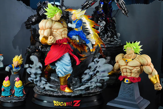 [IN STOCK] Dragon Ball - Revenge Studio - Broly Vs Vegeta 1/4th Scale (Price does not include shipping - Please Read Decription)