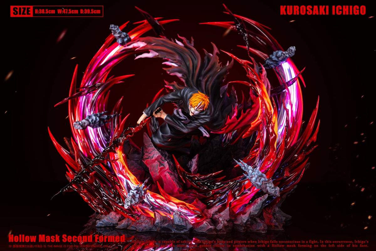 [PRE ORDER] Bleach - Hxheng × Cheng Studio - Kurosaki Ichigo Hollow Mask Second Formed (Price does not include shipping - Please Read Description)