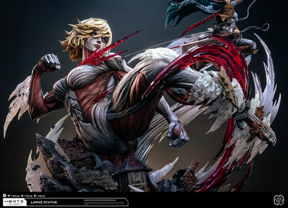 [PRE ORDER] Attack On Titan - Hertz Studio - Mikasa Ackerman VS Female Titan (Price does not include shipping - Please Read Description)