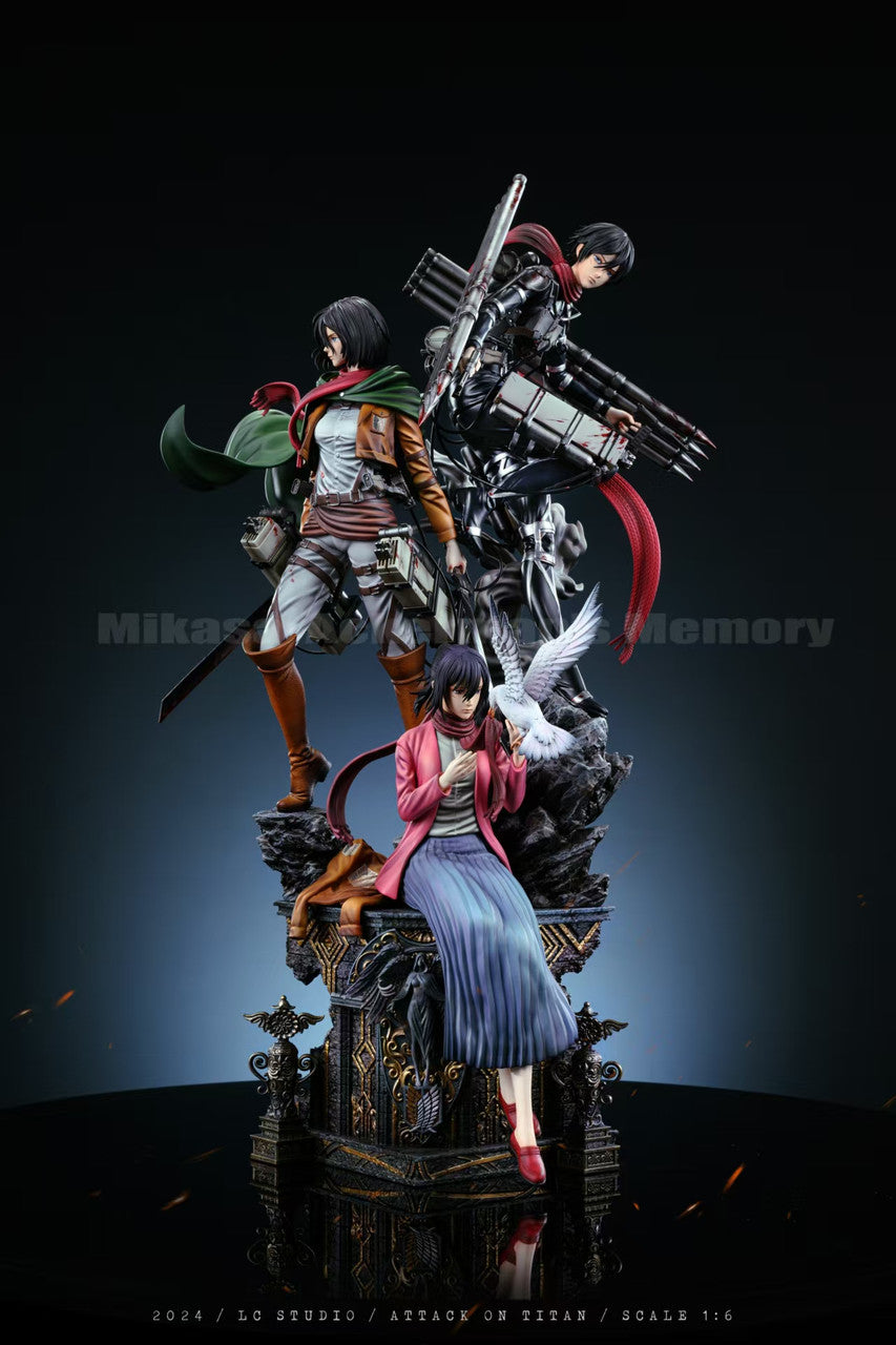 [PRE ORDER] Attack On Titan - LC Studio - Mikasa Ackerman Memory (Price does not include shipping - Please Read Description)