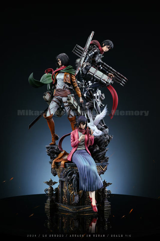 [PRE ORDER] Attack On Titan - LC Studio - Mikasa Ackerman Memory (Price does not include shipping - Please Read Description)