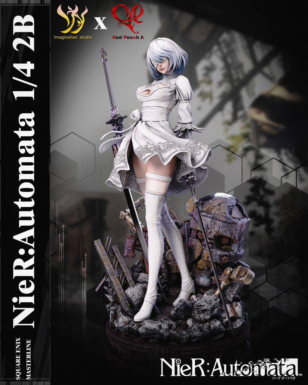 [PRE ORDER] Nier Automata - YY Imagination Studio  - 2B 1/4 (Price does not include shipping - Please Read Description)