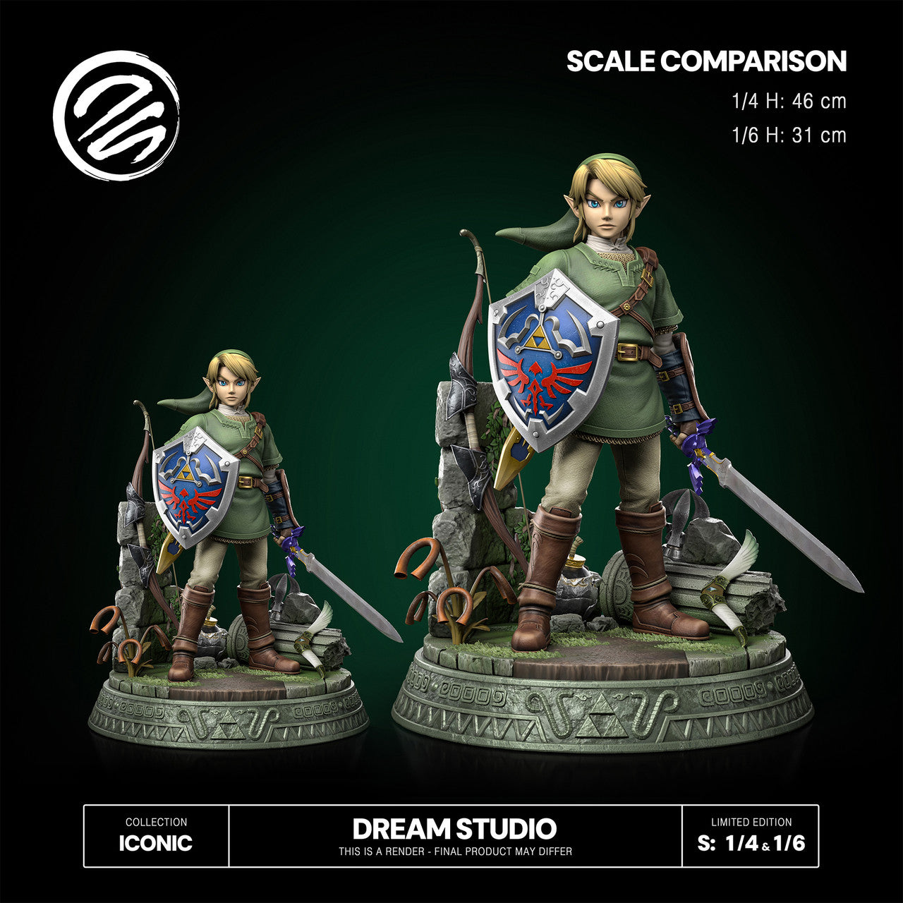 [PRE ORDER] The Legend of Zelda - Dream Studio - Link TP (Price does not include shipping - Please Read Description)