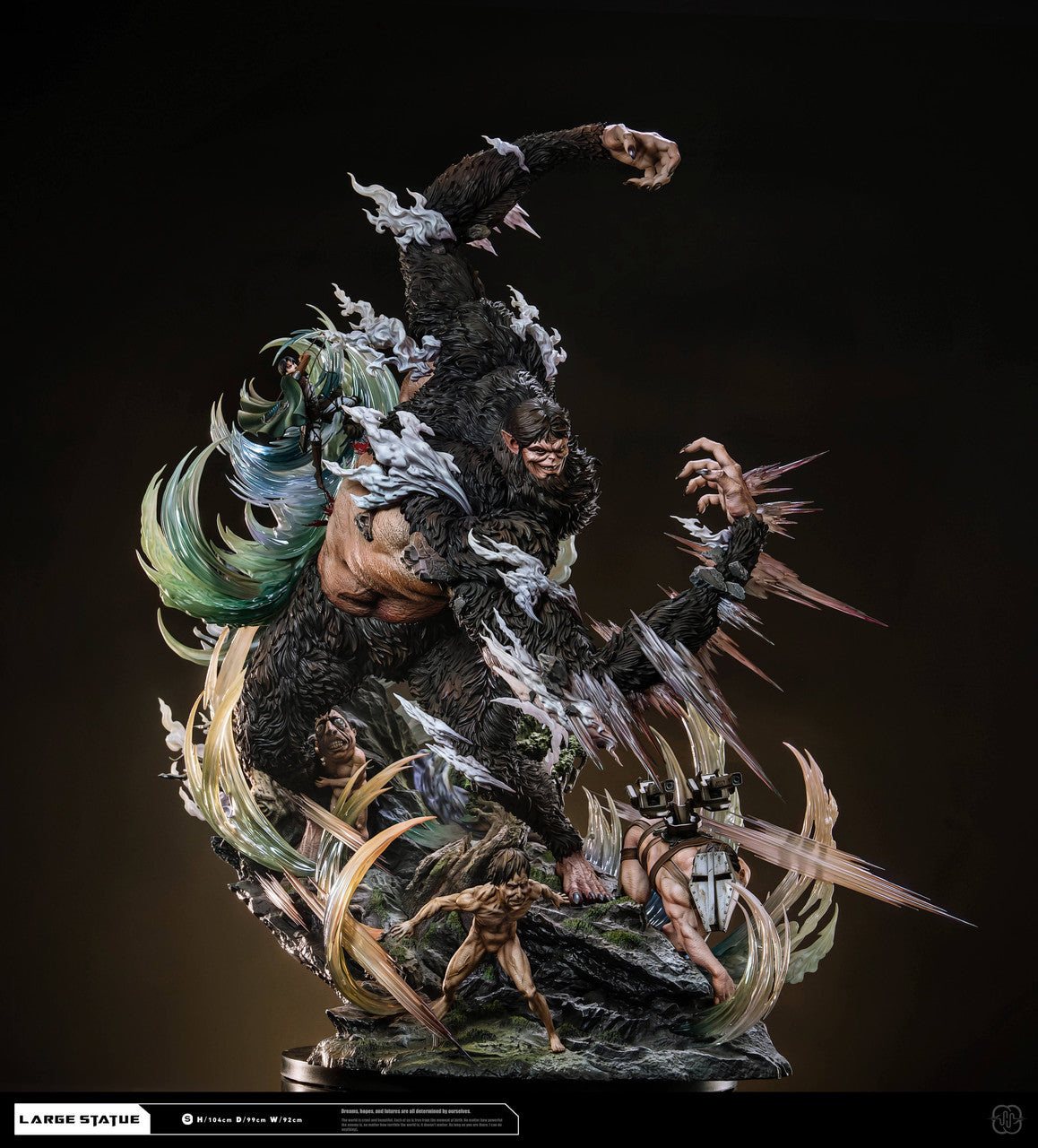 [PRE ORDER] Attack On Titan - Hertz Studio - Beast Titan (Price does not include shipping - Please Read Description)