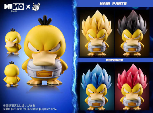 [PRE ORDER] Pokemon - Mimo x NIUZI Studio - Psyduck cos Vegeta (Price does not include shipping - Please Read Description)