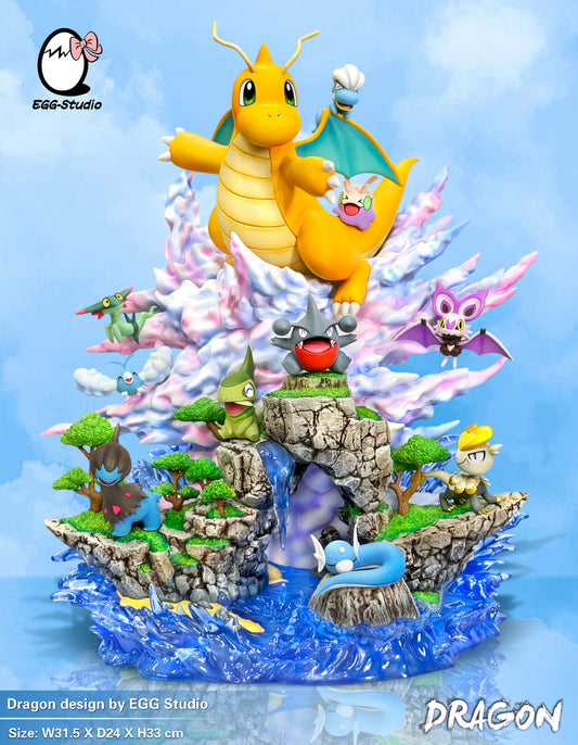 [PRE ORDER] Pokemon - Egg Studio - Dragon Group With Dragonite (Price does not include shipping - Please Read Description)