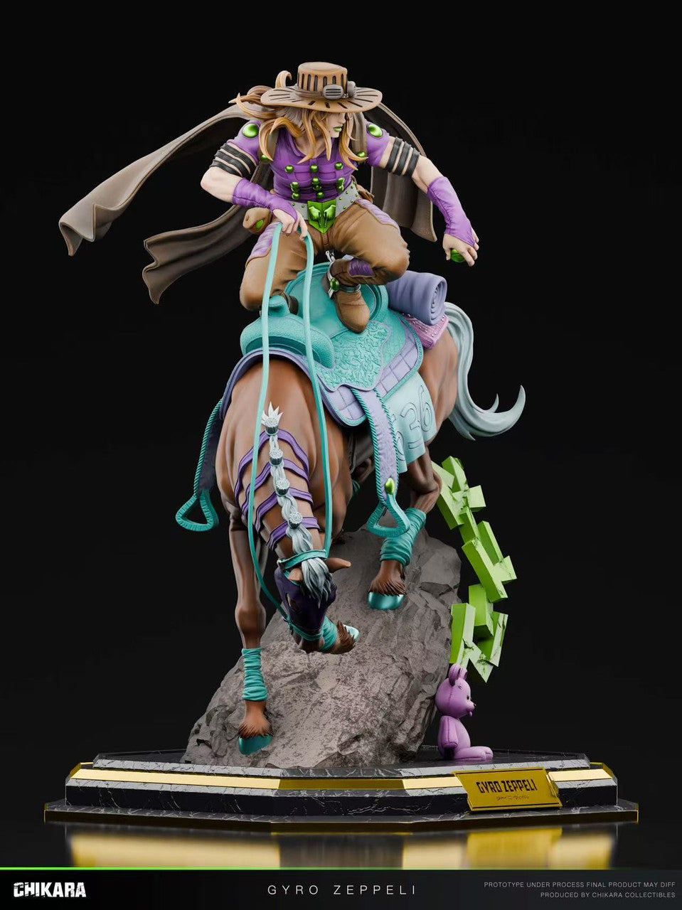 [PRE ORDER] JoJo's Bizarre Adventure - Chikara Studio - Gyro Zeppeli (Price does not include shipping - Please Read Description)