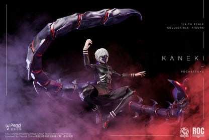 [PRE ORDER] Tokyo Ghoul - Rocket Toys Studio - Kaneki Ken Combat Suit PVC Action Figure Licensed (Price does not include shipping - Please Read Description)